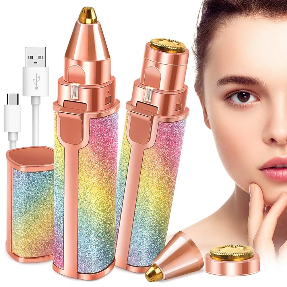 Blawless Rechargeable 2-in-1 Eyebrow Trimmer & Hair Remover
