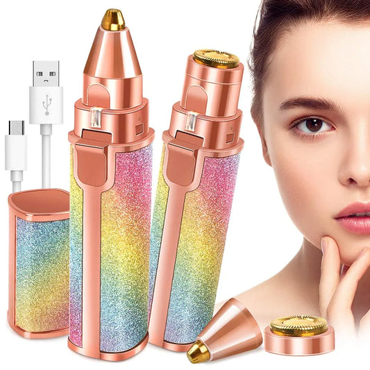 Blawless Rechargeable 2-in-1 Eyebrow Trimmer & Hair Remover