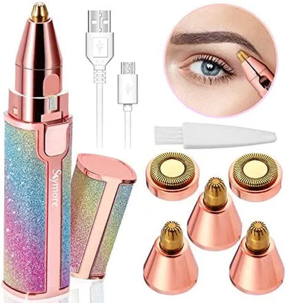 Blawless Rechargeable 2-in-1 Eyebrow Trimmer & Hair Remover