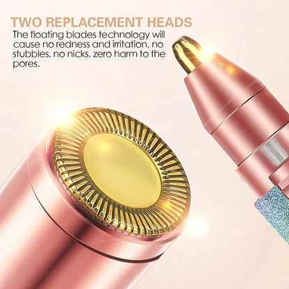 Blawless Rechargeable 2-in-1 Eyebrow Trimmer & Hair Remover