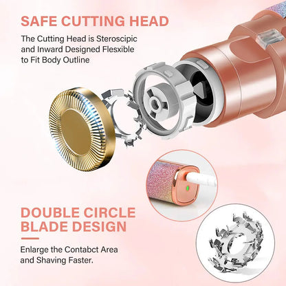Blawless Rechargeable 2-in-1 Eyebrow Trimmer & Hair Remover
