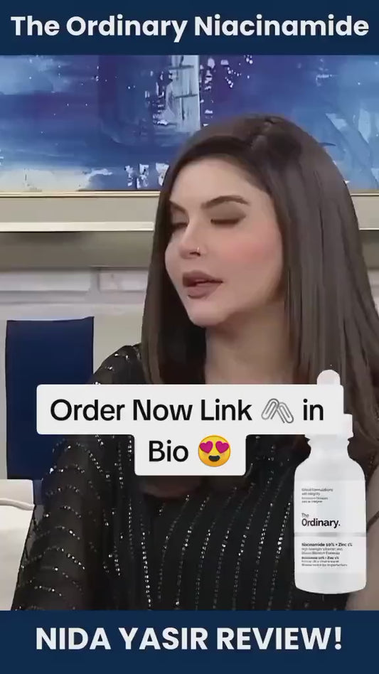 The Ordinary Niacinamide 10% + Zinc 1% Serum - High-Strength Vitamin and Mineral Blemish Formula, 30ml